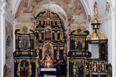 The Baroque Church of Olimje Monastery