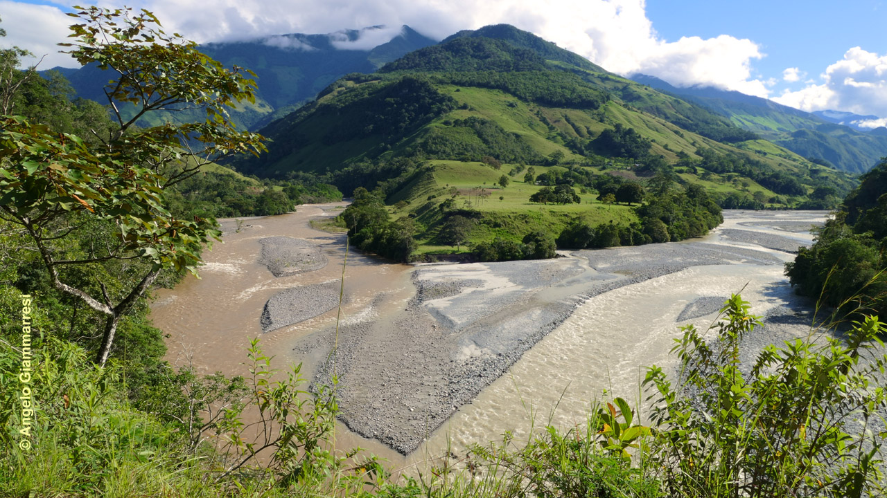 Confluencia de dos rios